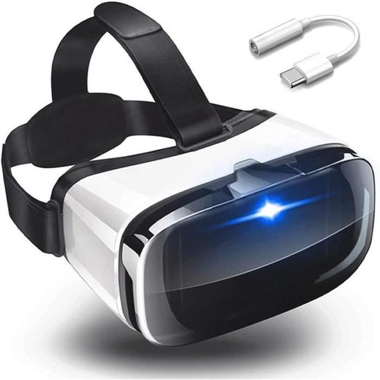 3D Vr, Casque Vr, Casque Réalité 3D Virtuelle Pour Jeux Et Films, Compatible Avec Iphone