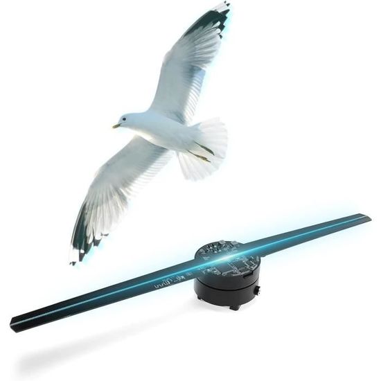 Support Réglable Ventilateur Hologramme 15,5-24 Pouces - Affichage 3D Publicitaire Extensible