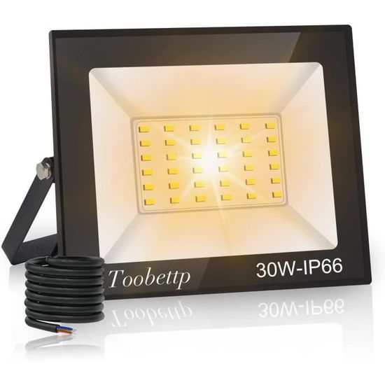 Projecteur LED Extérieur Intelligent Lepro F1 IA 30W - RGB, Contrôle Vocal, Sync Musique, Compatible Alexa/Google
