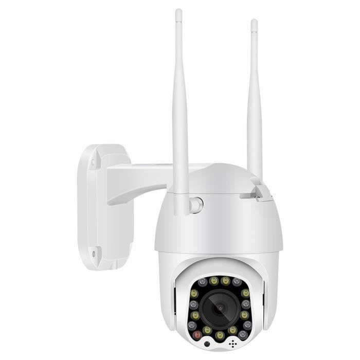 Caméra PTZ 1080P WIFI Caméra de vidéosurveillance sans fil extérieure 4X Zoom Dome WiFi sans fil US_LR1052