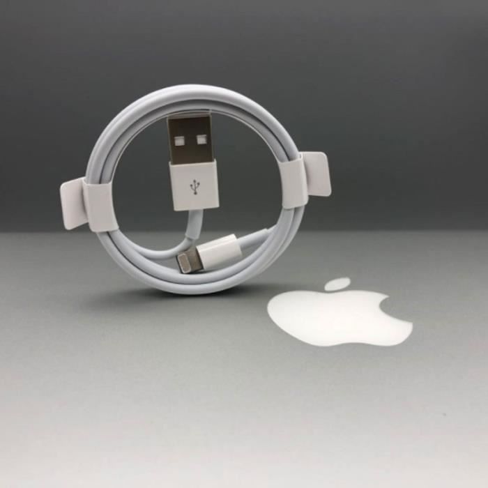 Câble pour Apple type lightning 1m