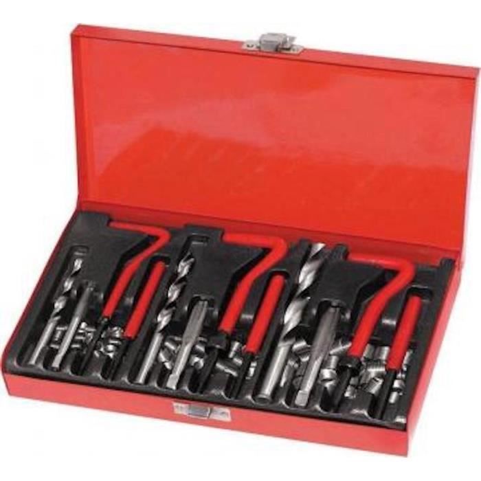 Kit de Réparation Filetage 88 pcs Coffret Type Helicoil Taraudage M6 M8 M10 3417185