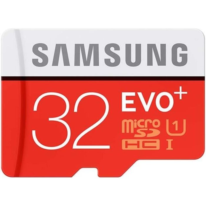 Cartes Micro SD EVO Plus 32 Go