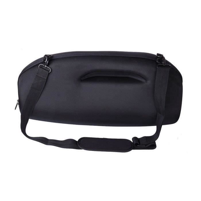 Caisse de protection dur, Caisse de couverture de haut-parleur personnalise pour Haut-parleur Bluetooth sans fil JBL Boombox - Noir