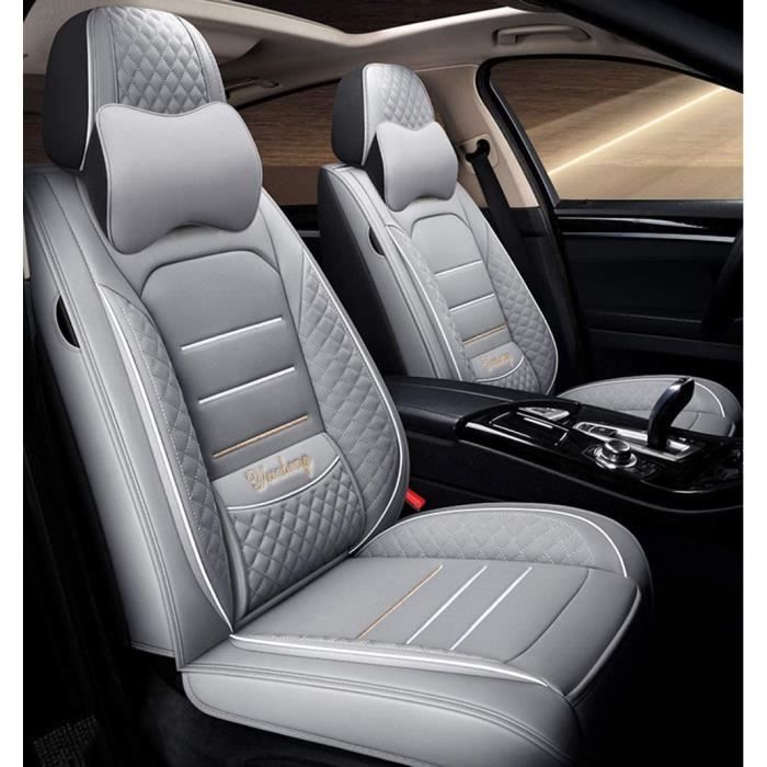 Housses de siegravege Auto universelles PU Housse de siegravege de Voiture en Cuir Airbag Compatible pour Toyota c-HR chr Cor 975