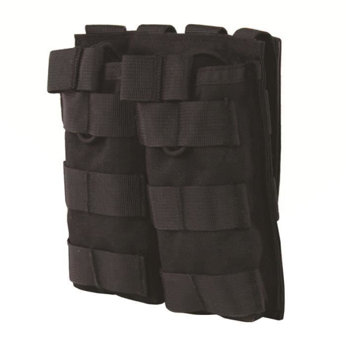 Attachement Double Bag Système MOLLE Gilet Kit d'accessoires Stockage Sac Molle à plusieurs poches à dos SAC A DOS DE RANDONNEE