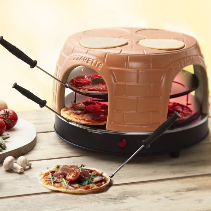 Appareil à Pizza 8p. Pizzarette - Pizzarette