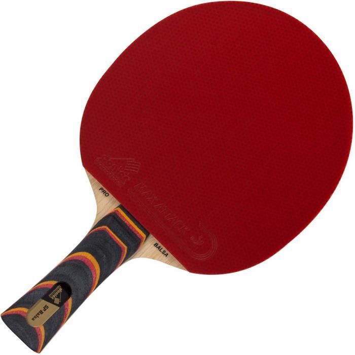 Raquette de tennis de table professionnelle par Donier - SP-Balsa PRO - Raquette de ping-pong de fabrication européenne - Base à