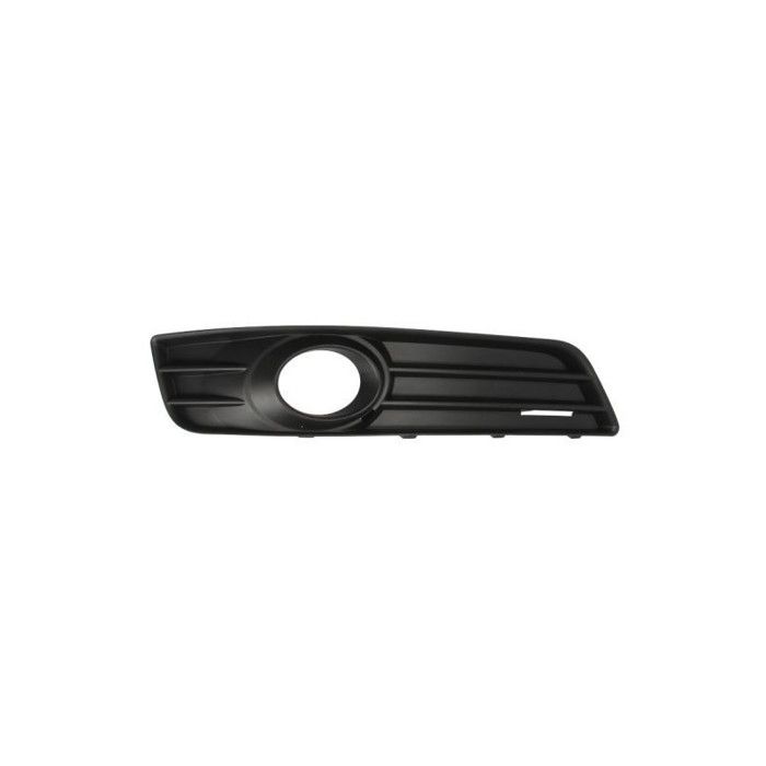 Grille de calandre droite pour AUDI A3 II ph.2 SPORTBACK 2008-2012, noire, (fermé), trou feu AB.