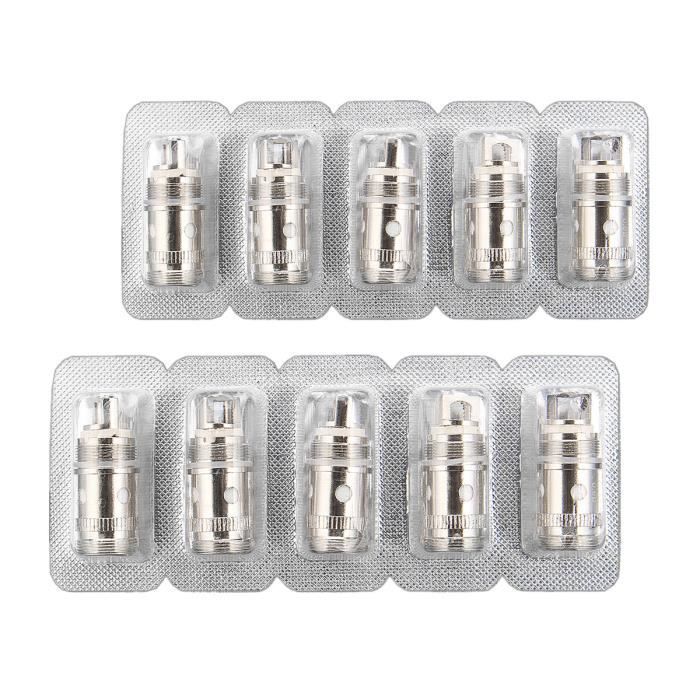 10pcs Résistance 0,5 ohm pour Eleaf iStick Pico 75W iJust S 2 Melo 2 3 Mini Lemo 3 Atlantis Triton 2 30-100W