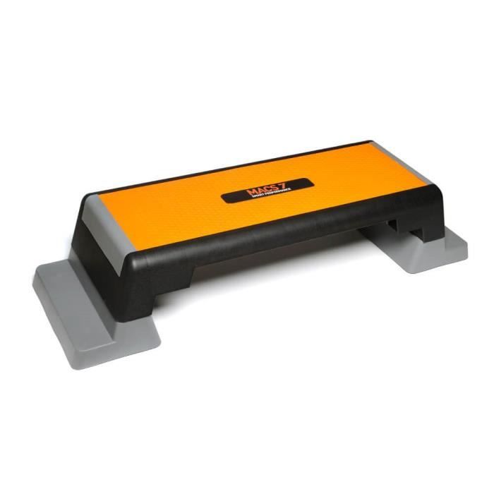 Eric Favre - Step Macs7 - Musculation Fitness - Orange/ Noir/ Blanc