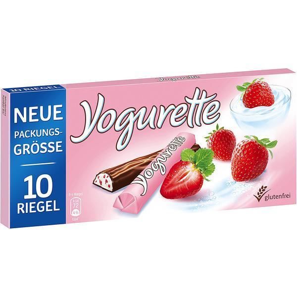 Ferrero Yogurette yaourt aux fraises 10 x 125g barres
