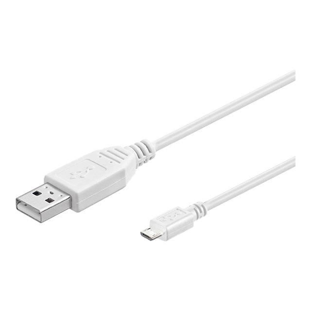 Câble USB 2.0 A mâle vers micro USB mâle 1.8 m