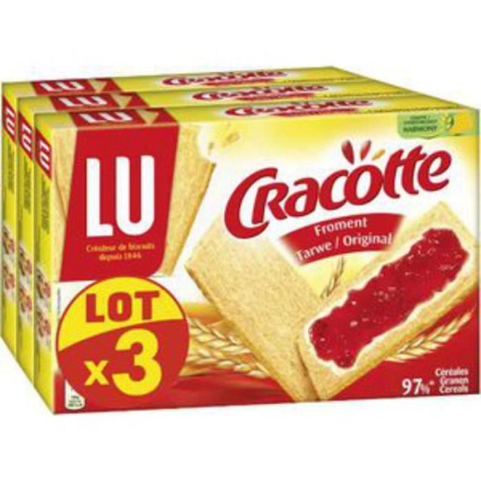 LU Cracotte Tartines craquantes froment