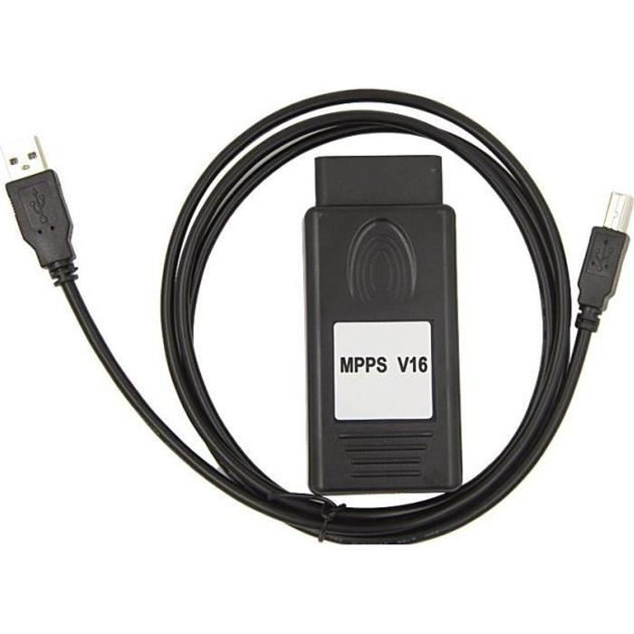 ★ EXCLUSIVITE ★ Interface MPPS V16 + Logiciel MPPS V16 Flash TUNING MULTIDIAG IMMOKILLER ECUSAFE ECM TITANIUM