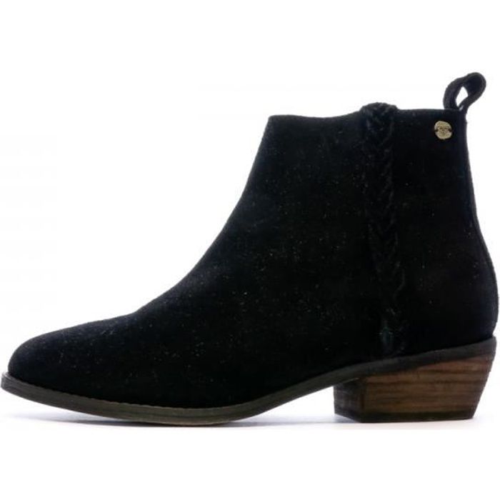 Bottines noir femme Roxy Estez