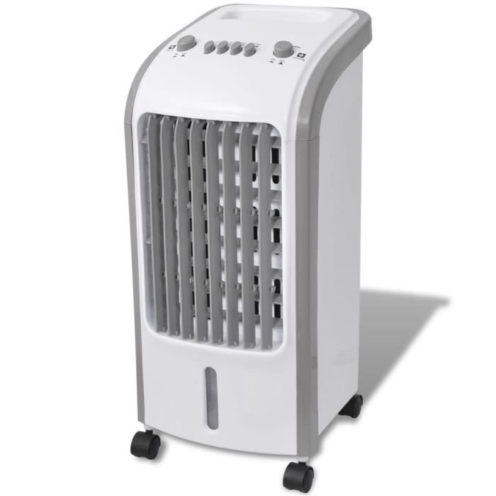 Luxueux Magnifique Refroidisseur d'air 80 W 5 L 270 m³-h 25 x 26 x 56 cm