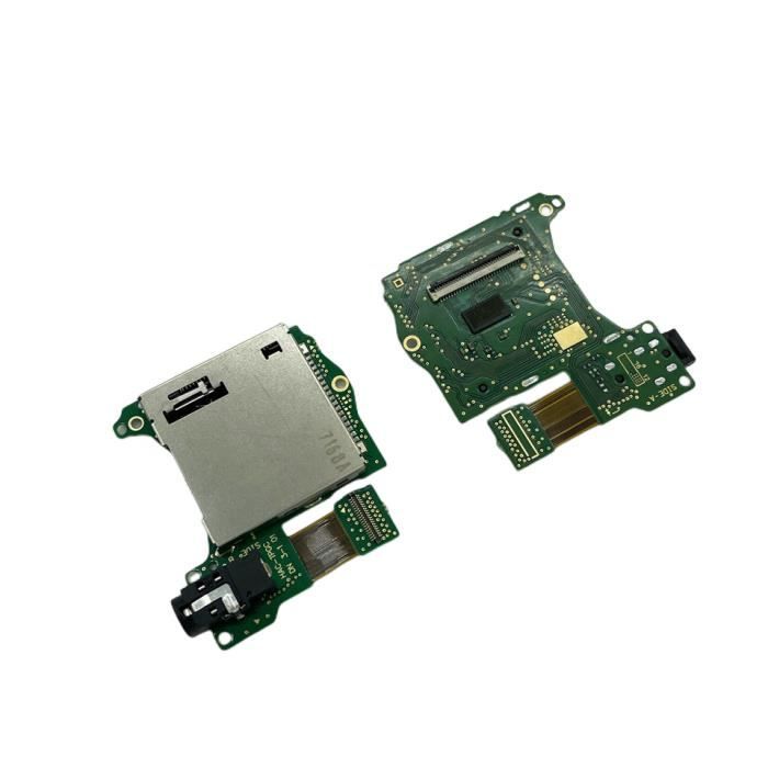 PIMPIMSKY Lecteur de carte slot Pour Nintendo Switch Jeux casque jack Pièces de réparation Accessoires
