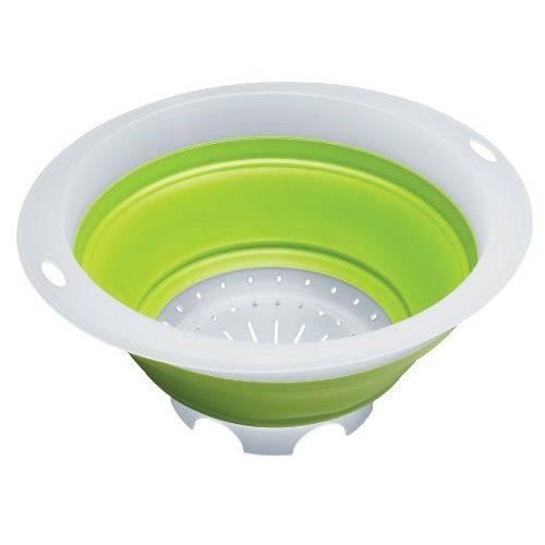 PROGRESSIVE - Passoire rétractable 5L verte