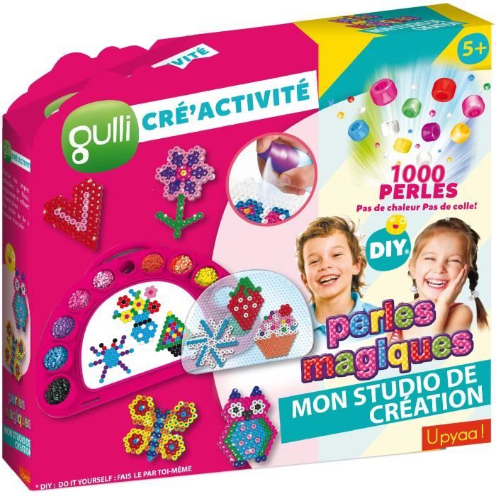 GULLI CREACTIVITE 430343 - Mon Studio Création de perles à coller 1000 perles