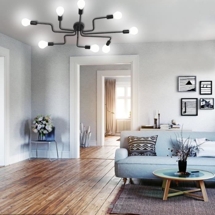 VGEBY Jeu de support de lampe de plafond Luminaire Suspendu pour Salon Salle à Manger Chambre sans ampoule HB005