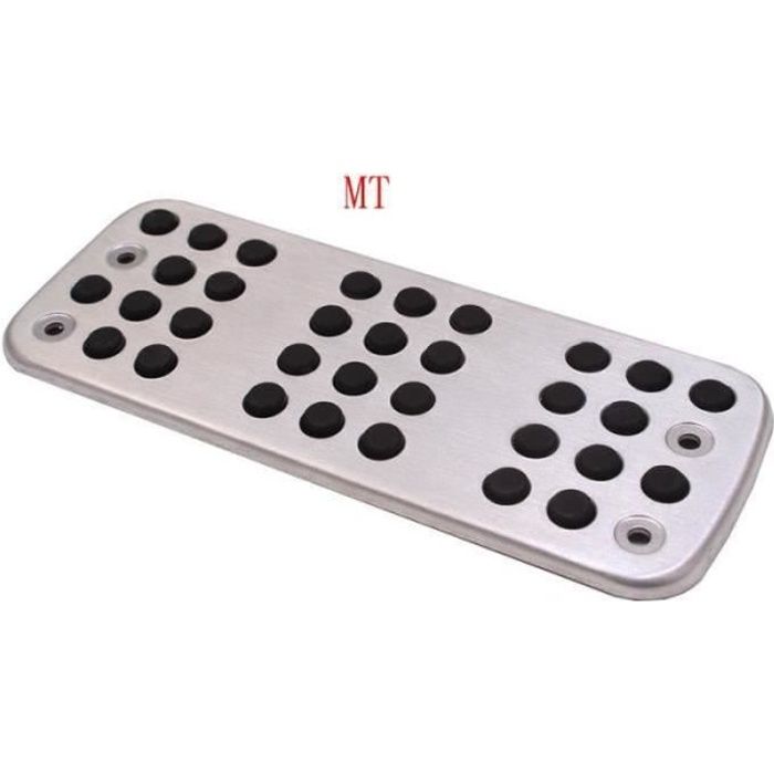 QN27706-Pédalier,Plaque de pédale modifiée repose pied Pour PEUGEOT 207 301 307 208 2008 cc-CITROEN C3-DS 3 4 6 DS3 DS4 - Type MT