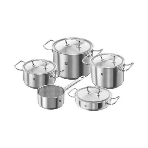 ZWILLING – Twin Classic, Batterie de Cuisine de 5 pièces, en Acier Inoxydable 18-10 Satiné 40901-003