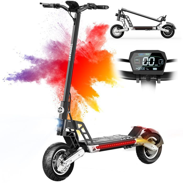 Trottinette électrique G2-MAX Adulte - 1600W, 40 Mph, 40 Miles Portée - Occasion