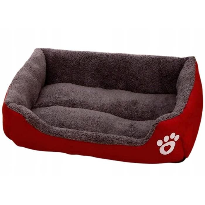 Meilleurs prix pour Panier pour chien et chat polyester rouge/gris