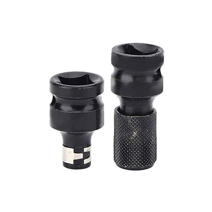 Adaptateur Femelle/femelle 1/4" (6.35mm) Carré Vers Hex - BGS - Acier Chrome-Vanadium