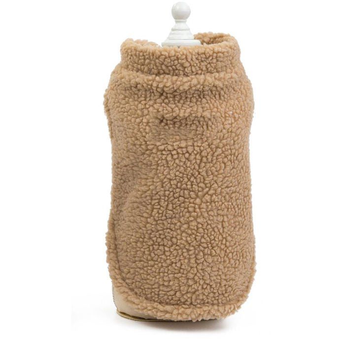 Comparer les prix de -EUcou : 23 cm dos : 20 cm poitrine : 32 cm Vêtements pour Animaux Manteau dhiver Chaud en Polaire pour Petit Chien Fleece Pullo