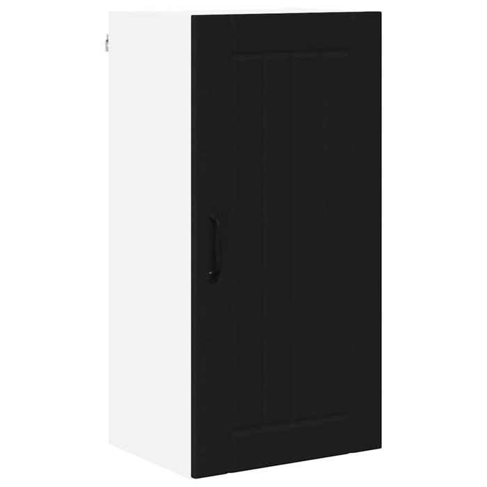 BEL-ACHAT* Meuble de stockage Moderne - design bas - Colonne de cuisine Noir 40x31x80cm Bois dingénierie @Promo2175691