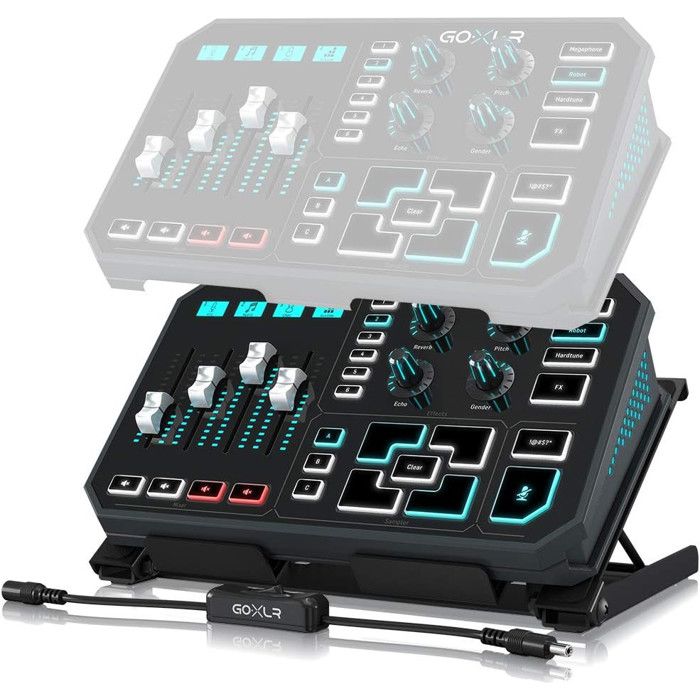 Support de table réglable - GO XLR - Métal robuste - 4 positions d ...