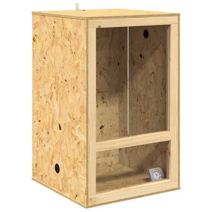 Terrarium Marron 50 x 50 x 130 cm OSB_2 ans garantie_99960