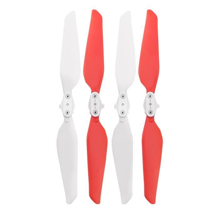 Craznick Hélices pour DJI Mini 4K 2 SE Lames de rechange à faible bruit pour accessoires de drone DJI Mini 4K/2 SE/2/SE Vis et tournevis exclusifs 32 pièces Orange