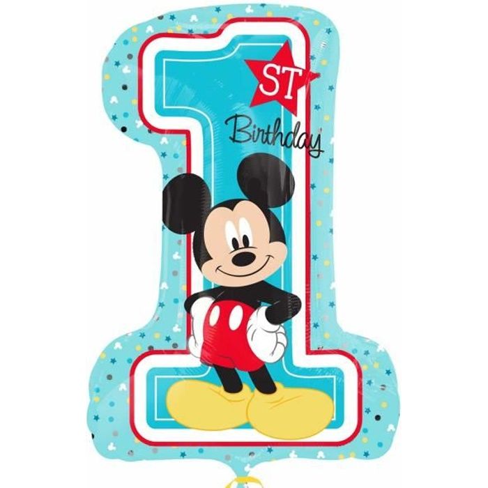 Deco Anniversaire Mickey Cdiscount Deco Anniversaire Mickey Cdiscount