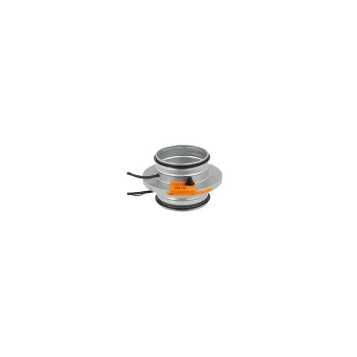 Iris 160 - registre manuel dequilibrage reglable diametre 160 - accessoire de ventilation - registre en acier galvanisé avec joints