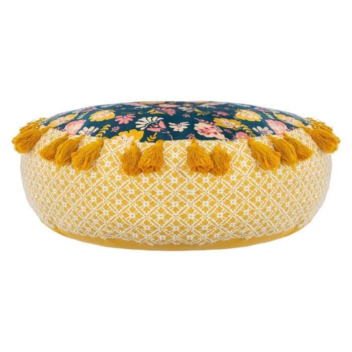 Atmosphera Coussin De Sol D 45 X H 16 Cm Multicolore Cdiscount Maison