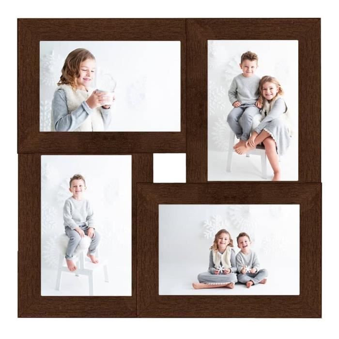 Cadres Photos Magnétiques AC-Déco 10x15cm - Lot De 3 - Stickers Adhésifs Pour Frigo, Surfaces Métalliques