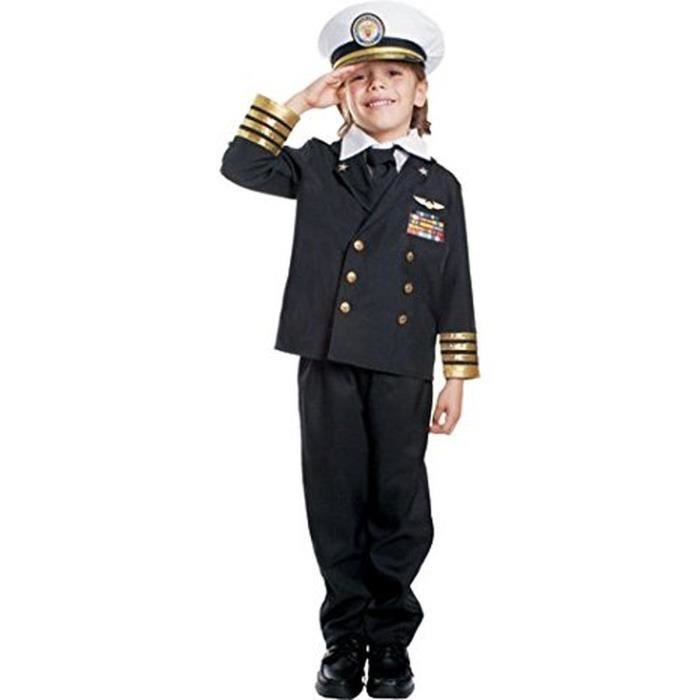 DRESS UP AMERICA - Dress Up America 496S Costume damiral deluxe 46 ans Taille 99115 cm Jeux et Jouets Dguisements et accessoires Dgu