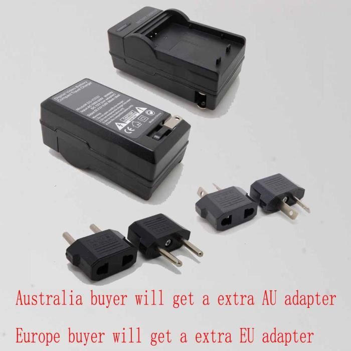 v Batterie pour JVC BN-VG114 / GZ-GX1 HD500 HD510 HD520 HD620 HM30 Chargeur liste USB/Auto/Secteur 