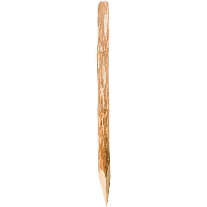Poteau De Clôture En Pin Massif 9x9x105 Cm – Traité Naturel, Idéal Pour Brise-vue Et Panneaux De Jardin