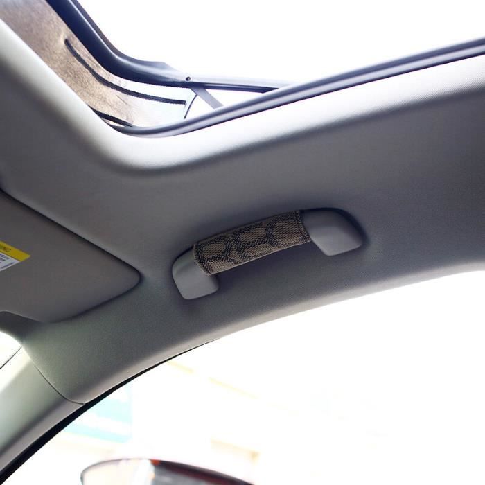 Décoration véhicule,JDMPoignée de sécurité universelle pour toit intérieur de voiture,accoudoir