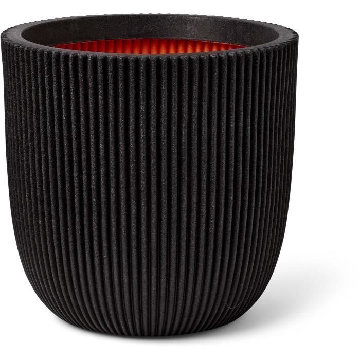 Pot de fleur boule CAPI EUROPE GROOVE NL 43 x 41 cm - vue 2