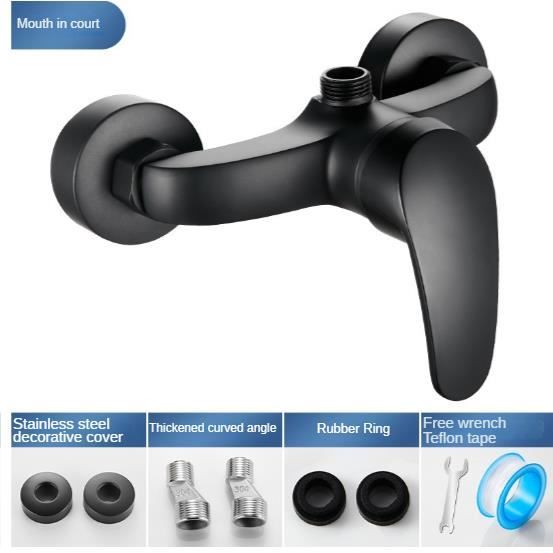 Raccord Excentré Laiton Pour Mitigeur Douche Mural - Adaptateur 3/4" à 1/2", Réglable 80-220 Mm - 3