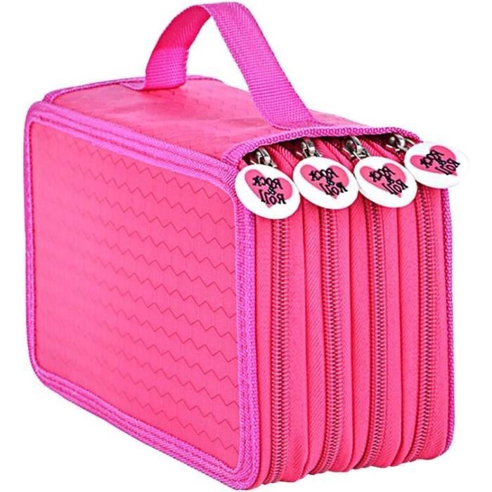 Sac à Crayon Chat Rose Avec Lunettes - Artist's Loft Pochette Papeterie