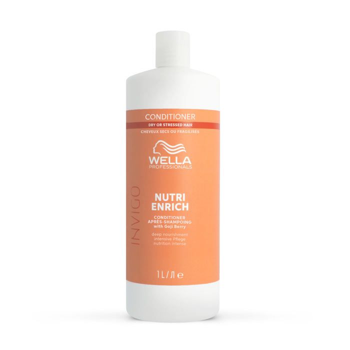 Wella Professionals Invigo Nutri Enrich Après-shampoing nourrissant cheveux secs ou fragilisés 1L