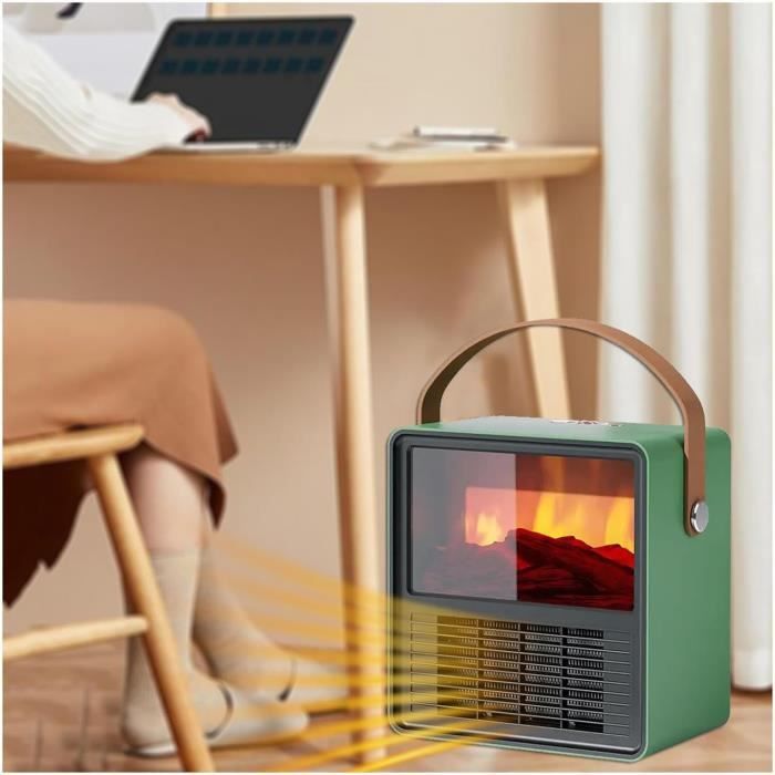 Midea Chauffage Soufflant En Céramique PTC 2000W Avec 4 Modes