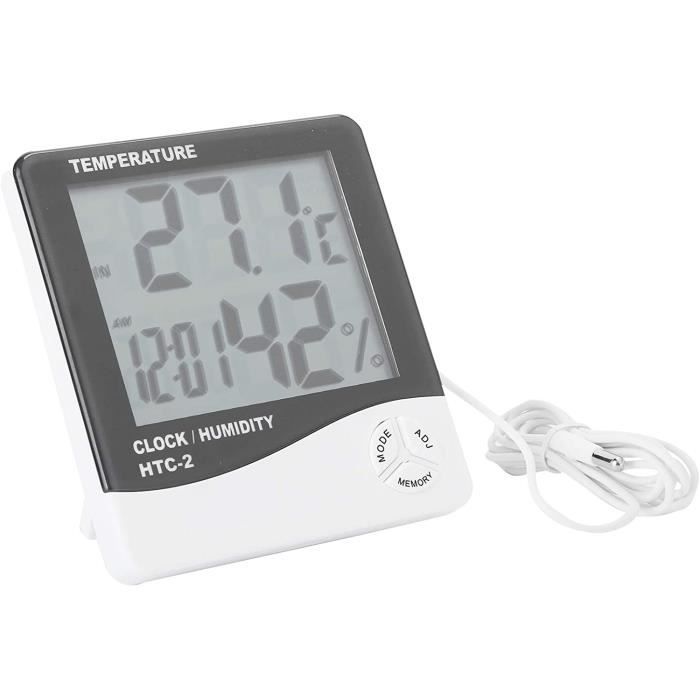 Hygromètre Thermomètre Pour Serre Et Intérieur - Analogique, Pas De Pile, Facile à Lire - Pour Jardin, Cave, Bureau