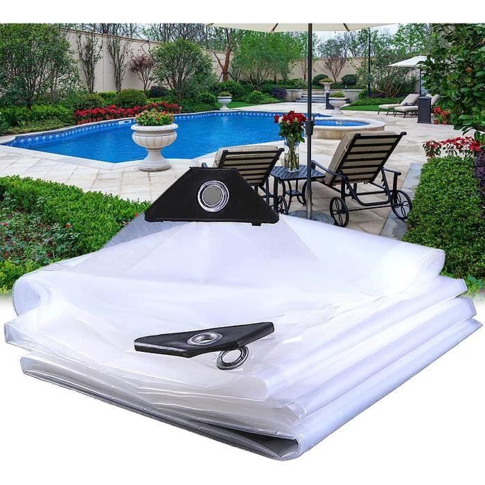 Bâche De Protection Pour Piscine - Rectangulaire - Bâche De Piscine